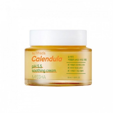 MISSHA Su:Nhada Calendula pH Крем успокаивающий для чувствительной кожи, 50 мл