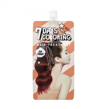 Missha Тонирующая краска для волос Seven Days Colorinг Hair Treatment (Pink Brown)