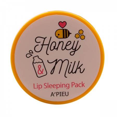 A'pieu Honey & Milk Ночная маска для губ, 6,7 г