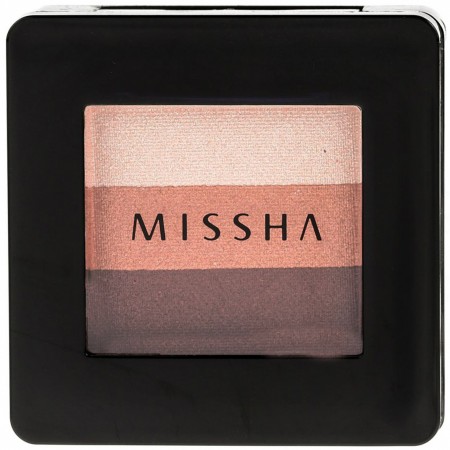 Missha Triple Eye Shadow 3 Colors Vintage Plum Компактные тени для век тройные, №5, 2 гр.