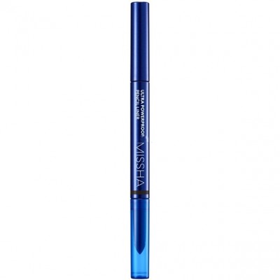 Missha Ultra Powerproof Pencil Liner Ash Brown Карандаш для глаз устойчивый пепельный коричневый,  0,2 гр.